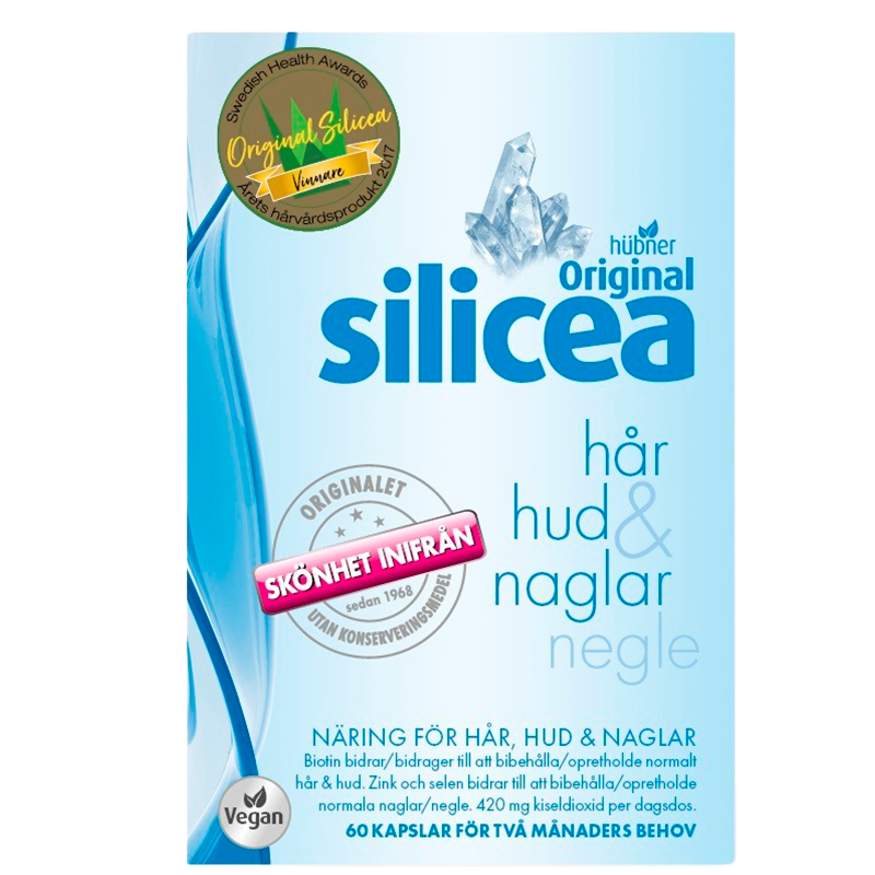 Hübner Silicea Original Hud, Hår & Negle (60 kaps)