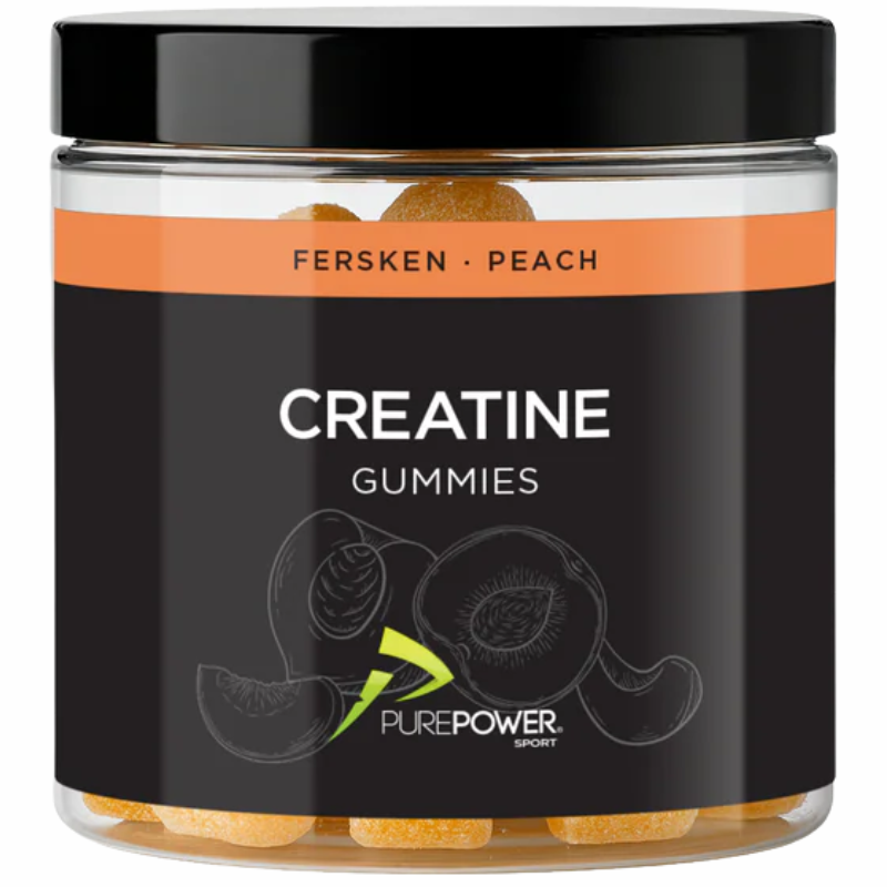 PurePower Creatine Gummies Peach (60 stk)