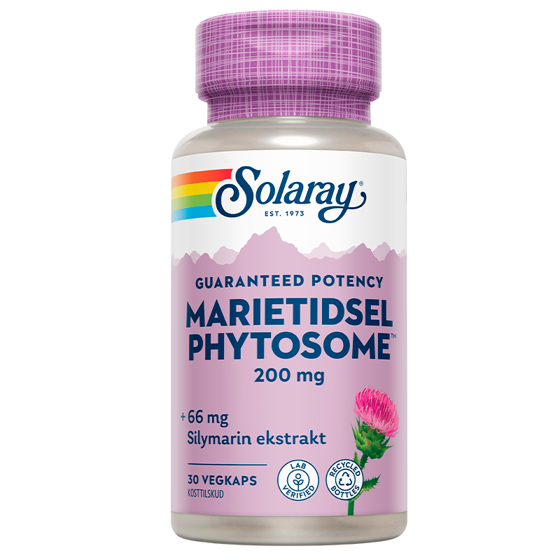 Solaray Marietidsel Phytosome (30 kap)