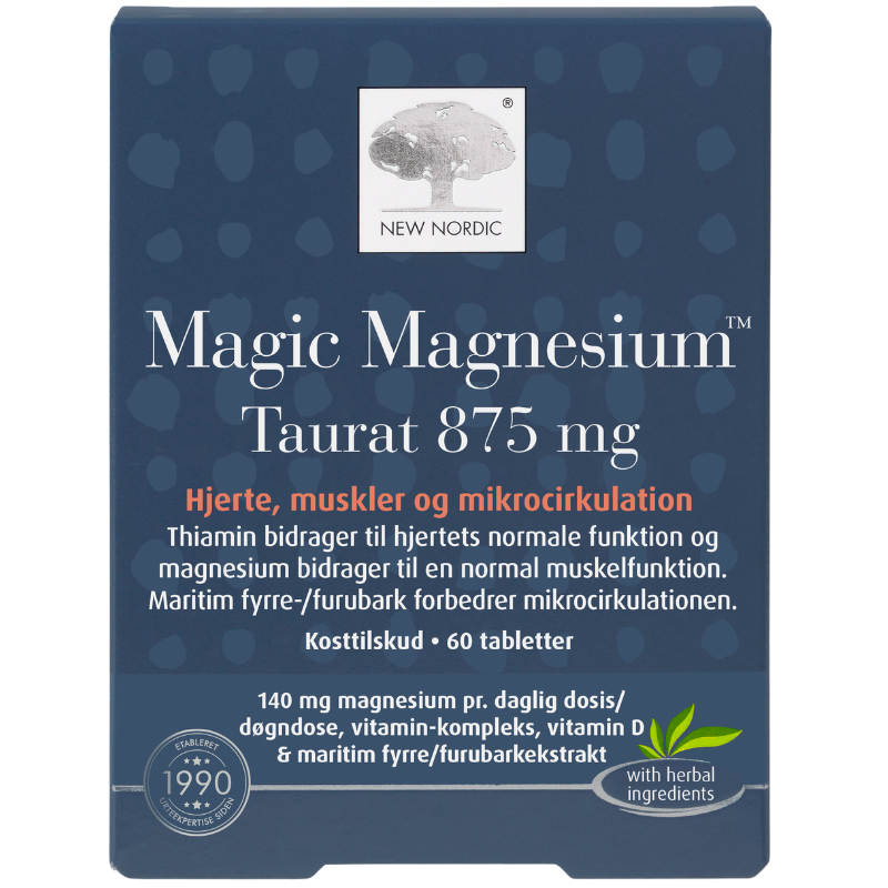 New Nordic Magic Magnesium Taurat (60 tabl)