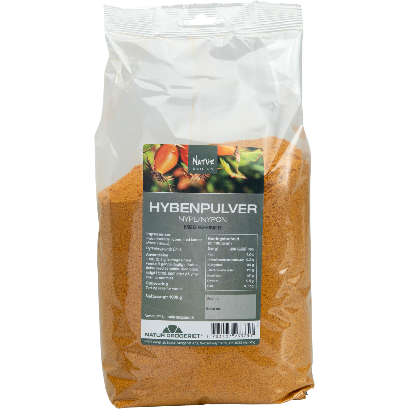 Natur Drogeriet Hyben Pulver (1 kg)