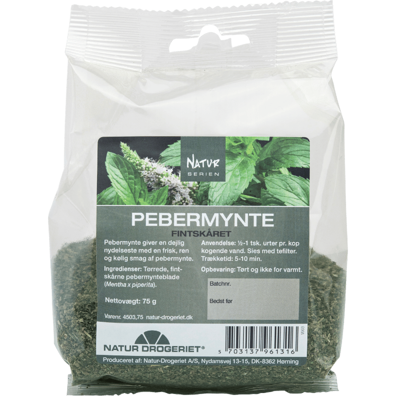 Natur Drogeriet Pebermynte Fintskåret (75 g)