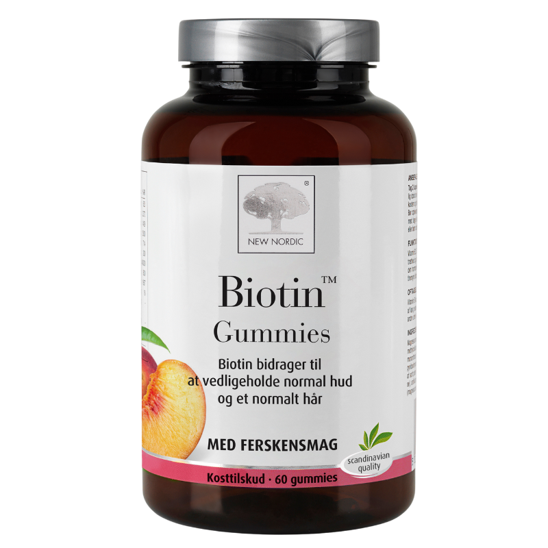 New Nordic Biotin Gummies (60 stk)