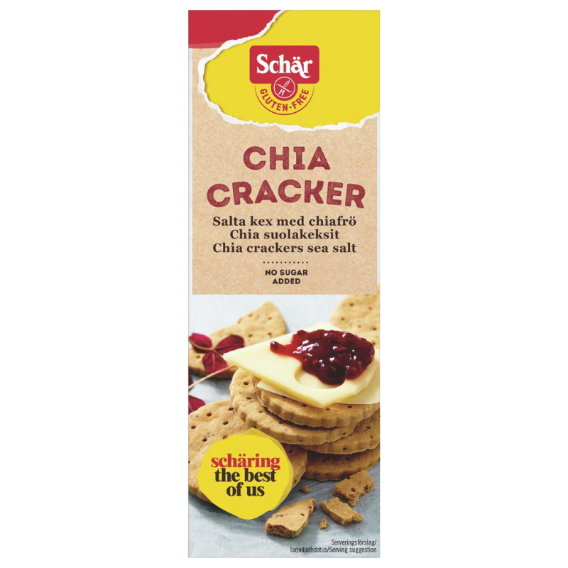 Schär Chia Crackers Glutenfri (160 g)