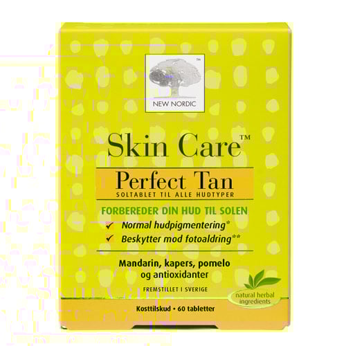 New Nordic Skin Care Perfect Tan (60 tabletter)