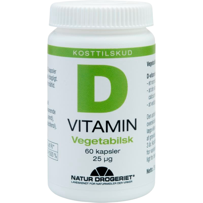 Natur Drogeriet D3 Vitamin Veg. (60 Stk.)