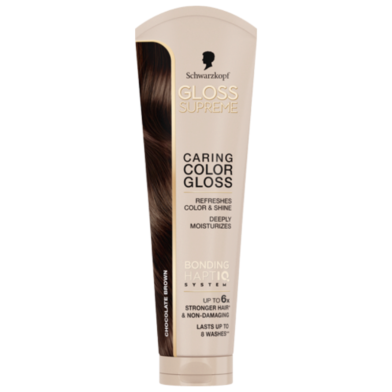 Schwarzkopf Gloss Supreme Caring Color Gloss Chocolate Brown (145 ml)