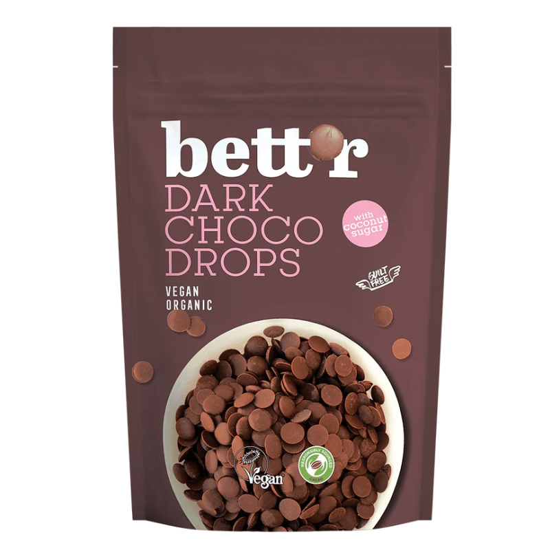 BETT'R Chokoladeknapper Mørk Ø (200 g)