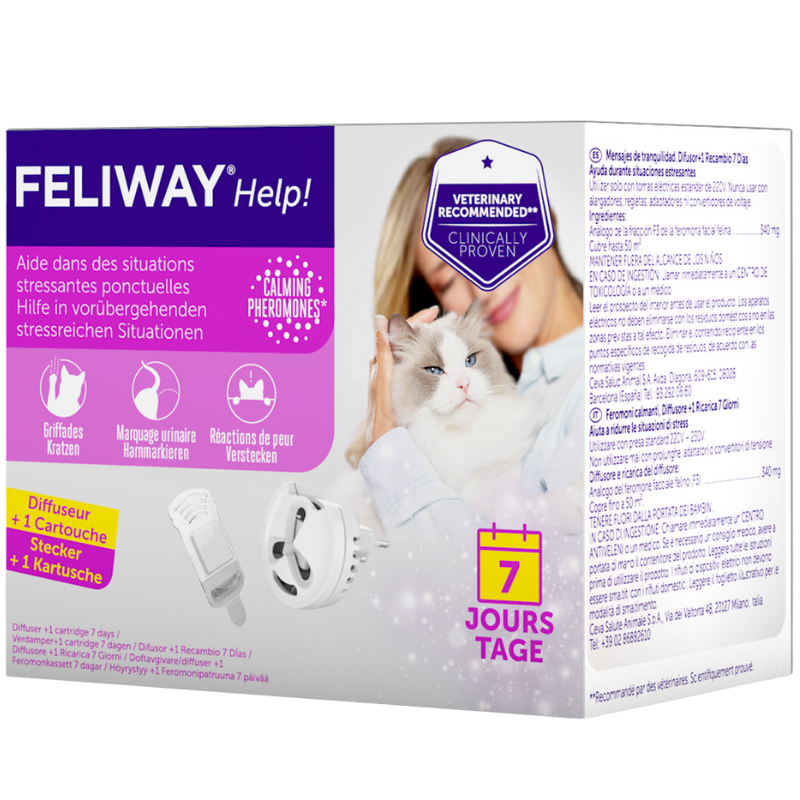 Feliway Help Diffuser 1 Uge (1 stk)