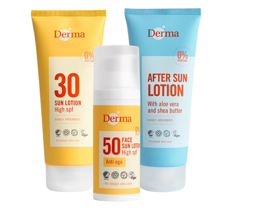 Derma Solpleje Pakketilbud (3 stk)