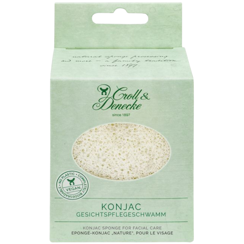 Croll & Denecke Konjac Sponge For Facial Care (1 stk)