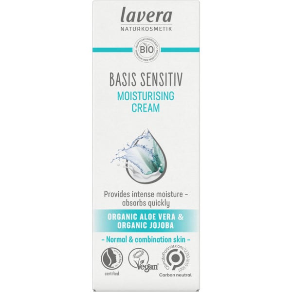 Lavera Basis Fugt. Creme Jojoba Olie og Aloe Vera (50 ml)
