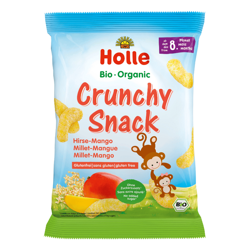Holle Sprød Snack M. Hirse & Mango Ø (25 g)