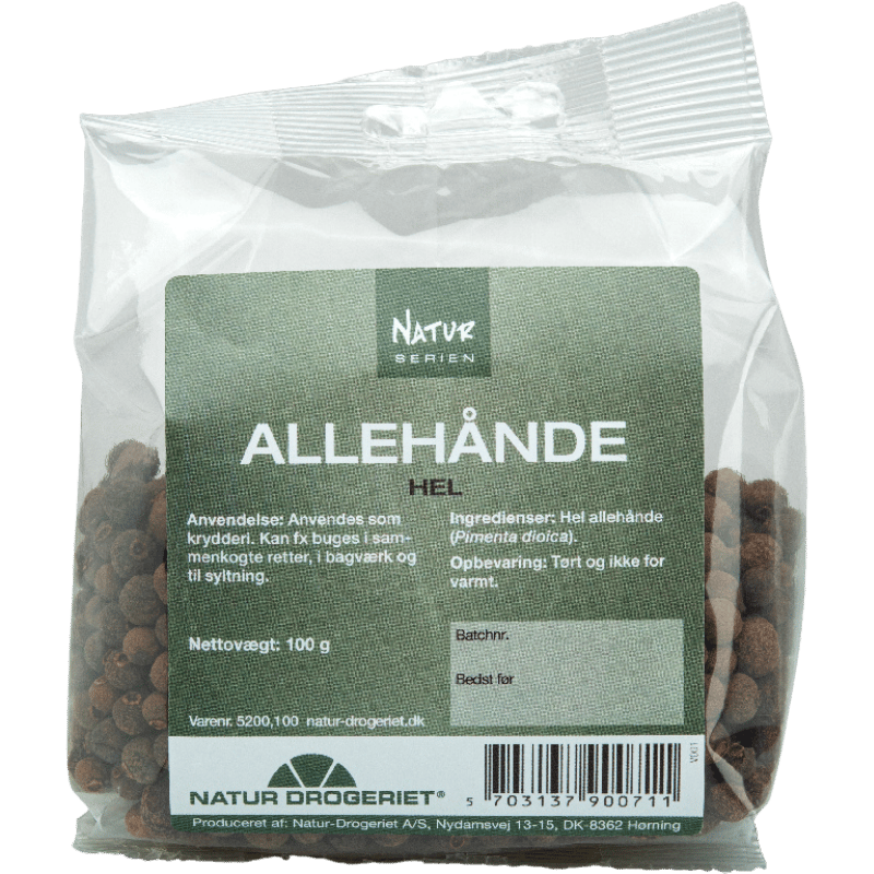 Natur Drogeriet Allehånde hel (100 gr)
