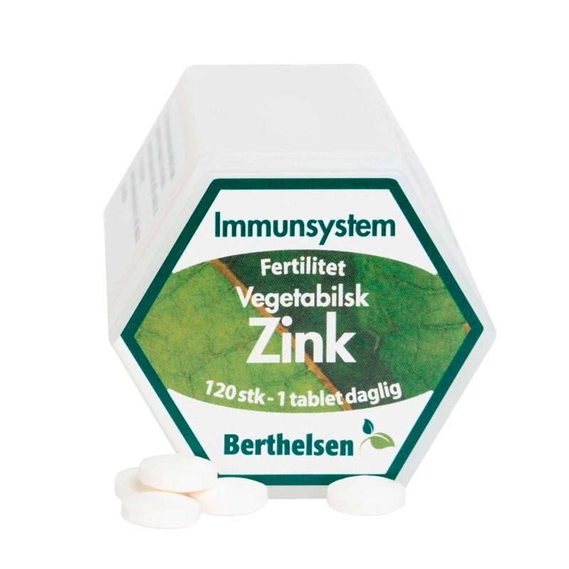 Berthelsen Zink 15 mg (120 tab)