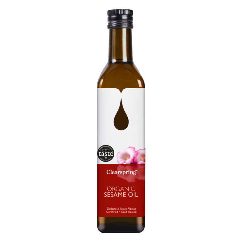 Clearspring Sesam olie Ø (500 ml)