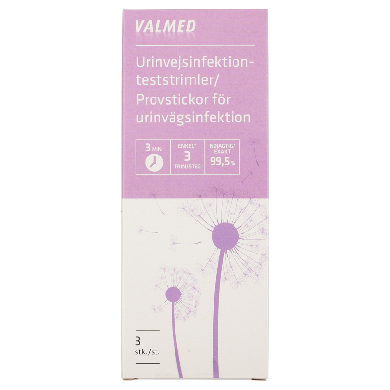 ValMed Urinvejsinfektionstest (3 stk)