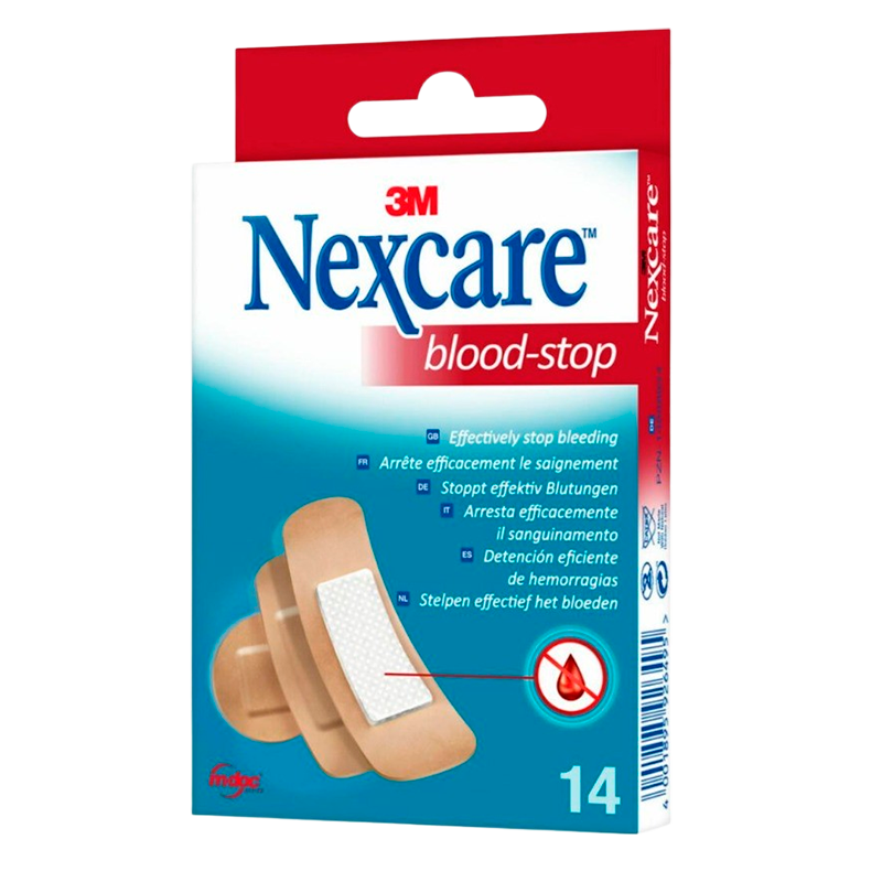 Nexcare Blood-Stop Plastre (14 stk)