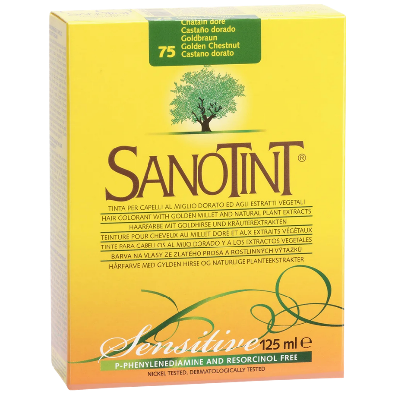 Sanotint 75 Hårfarve Sensitive Gylden Kastanje (1 stk)