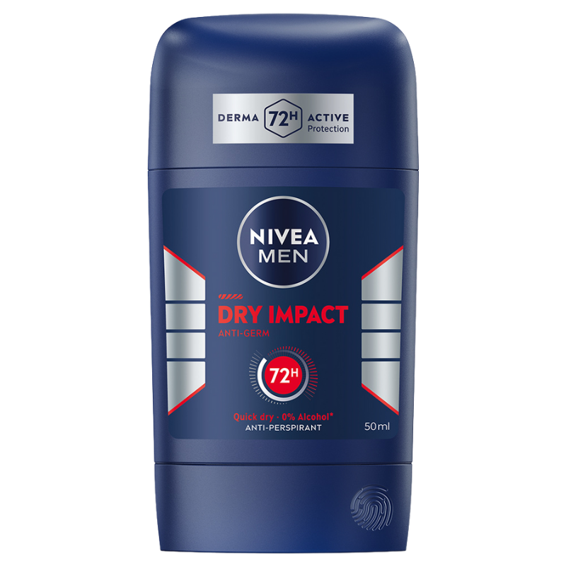 Nivea Dry Impact Stick (50 ml)