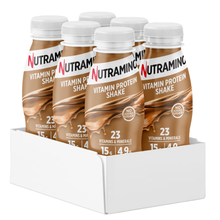 Nutramino Vitamin Protein Shake Café Latte (6 x 325 ml)