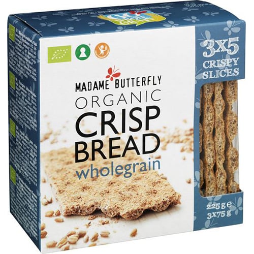 Madame Butterfly Wholegrain Crisp Bread (225 g)
