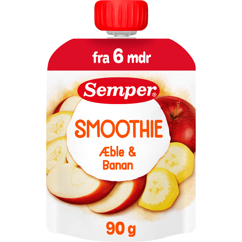 Semper Smoothies Frugt 6M (90 g)
