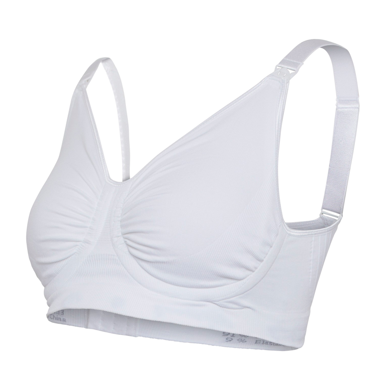 Carriwell Graviditets & Amme BH Med Carri-Gel Støtte Hvid - XLarge (1 stk)