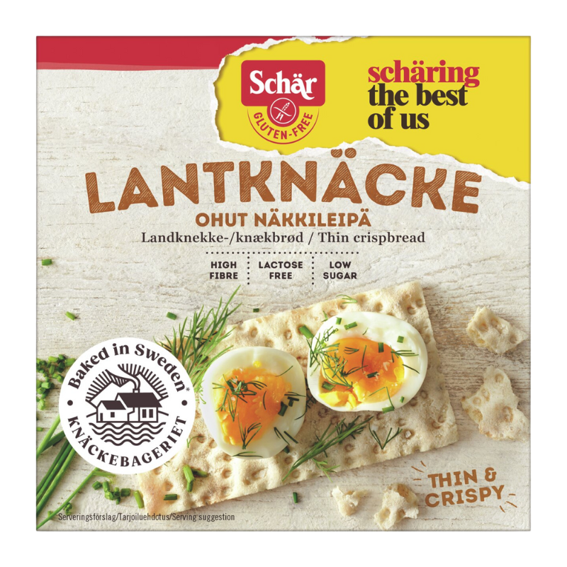 Schär Land Knækbrød Glutenfri (230 g)