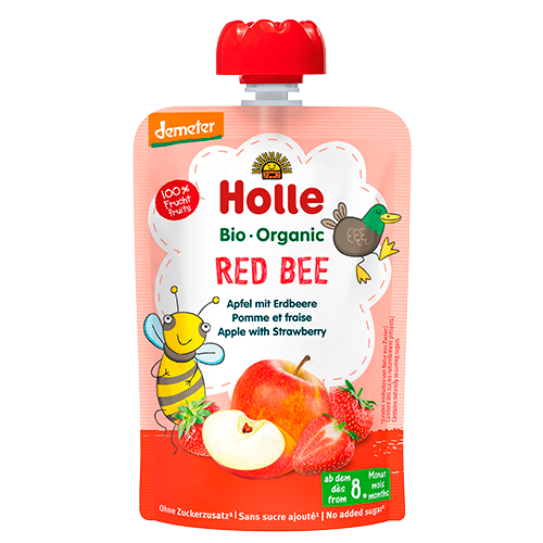 Holle Red Bee Æble Jordbær Smoothie (100 g)