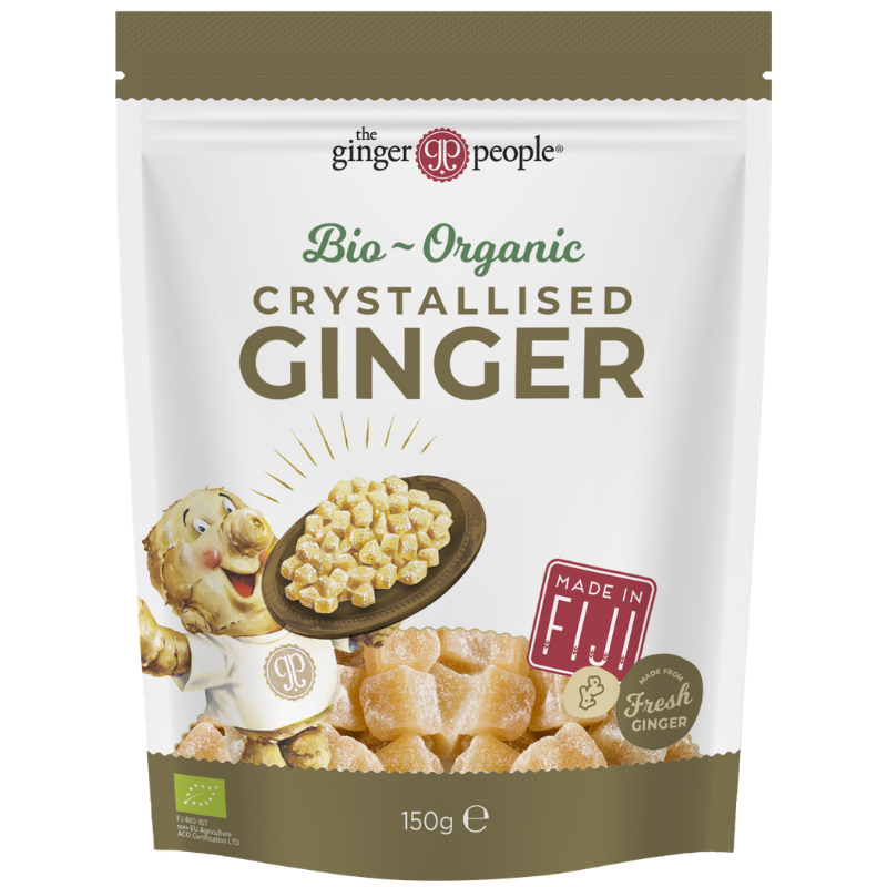 Ginger People Ingefær Kandiseret Ø (150 g)