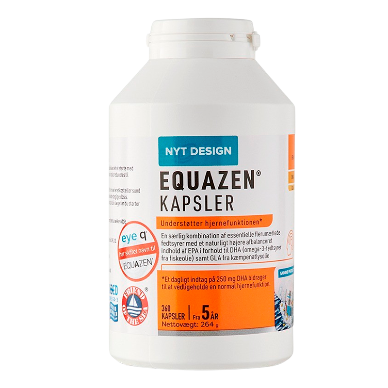 Equazen Fiskeolie Kapsler (360 stk)