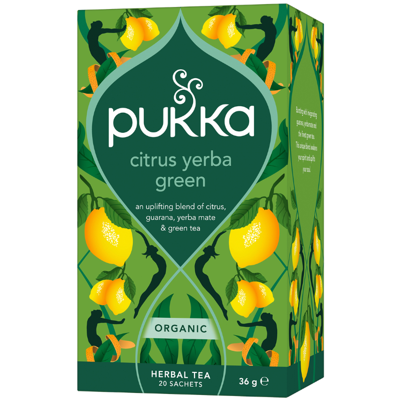 Pukka Citrus Yerba Green Te Ø (20 breve)