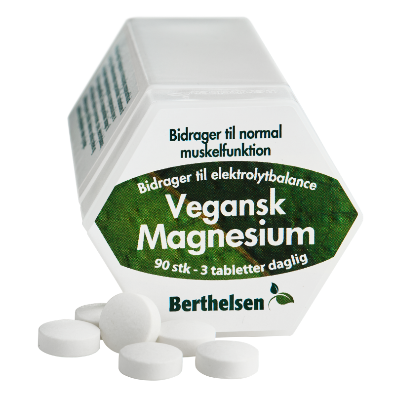 Berthelsen Vegansk Magnesium (90 tabletter)