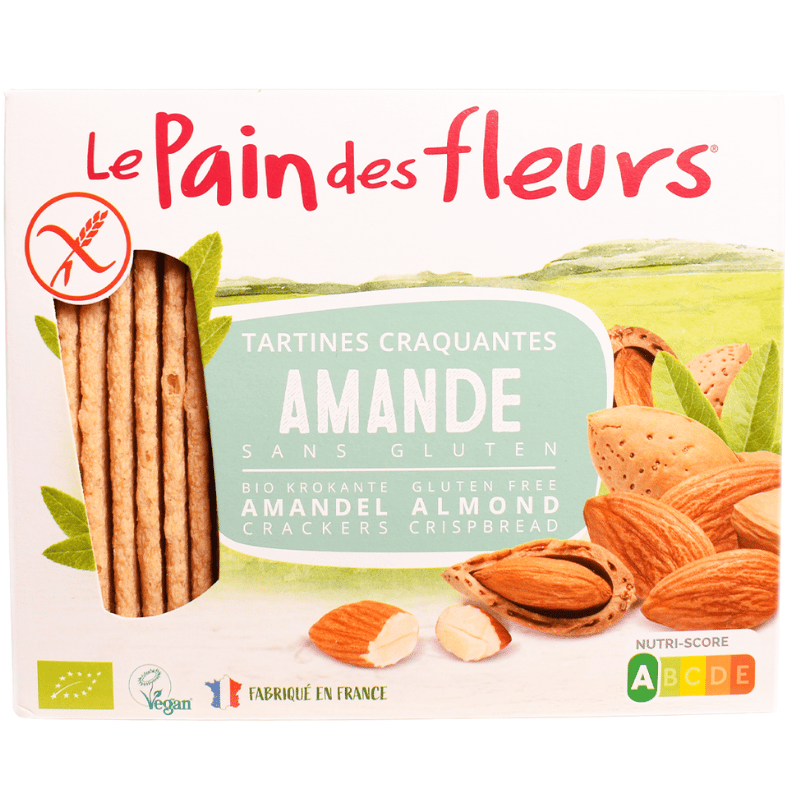 Le Pain Des Fleurs Mandelknækbrød Ø (150 g)