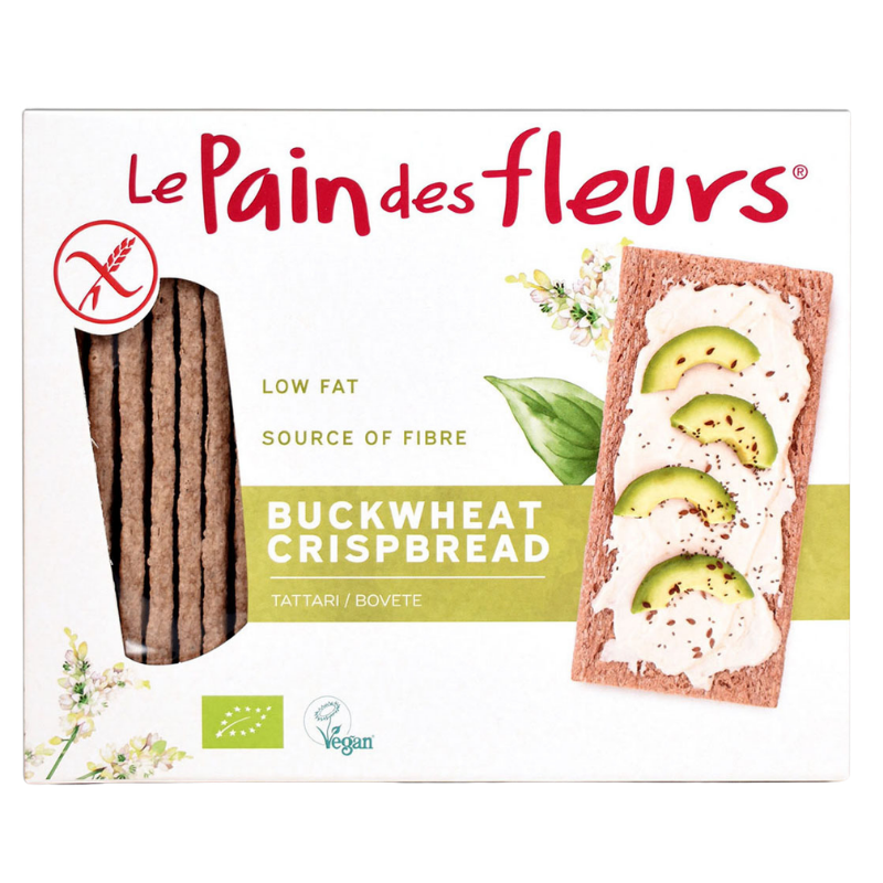 Le Pain Des Fleurs Boghvede Knækbrød Glutenfri Ø (150 g)