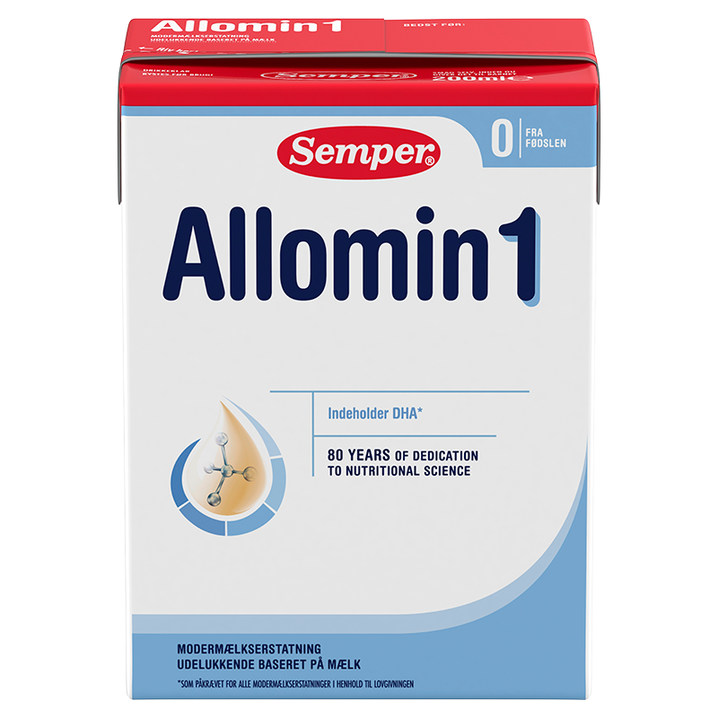 Semper Allomin Drikkeklar 1 - Fra Fødslen (200 ml)