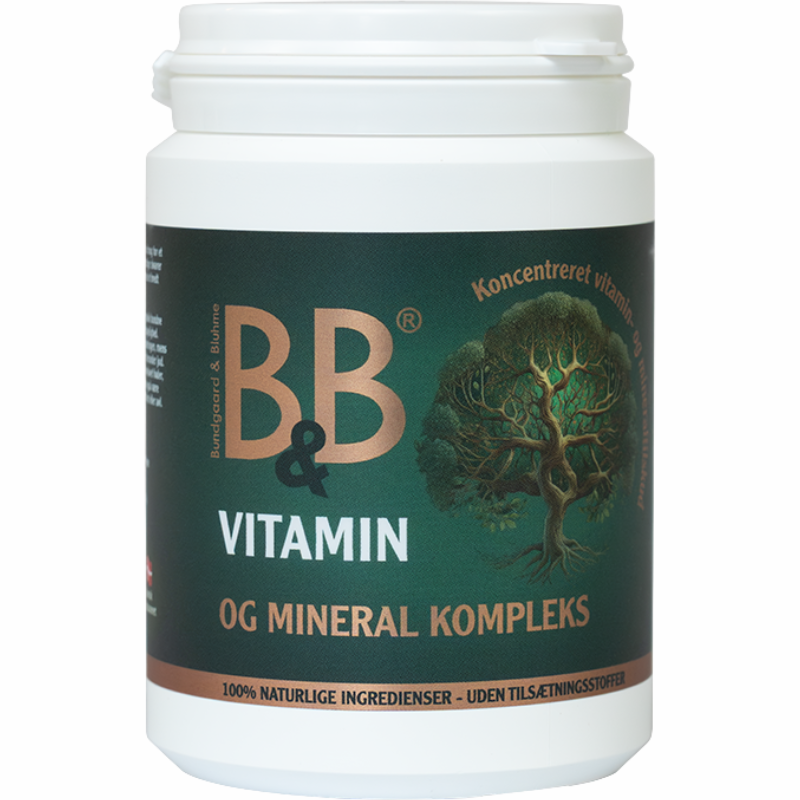 B&B Vitamin & Mineral Kompleks Fodertilskud (150 g)