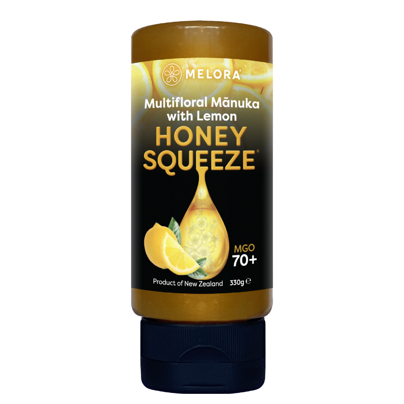 Melora Multifloral Manuka Honey 70+ MGO Lemon Squeeze (330 g)