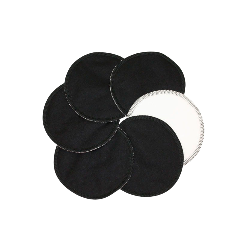 ImseVimse Nursing Pads - Stay Dry, Black (3 sæt)
