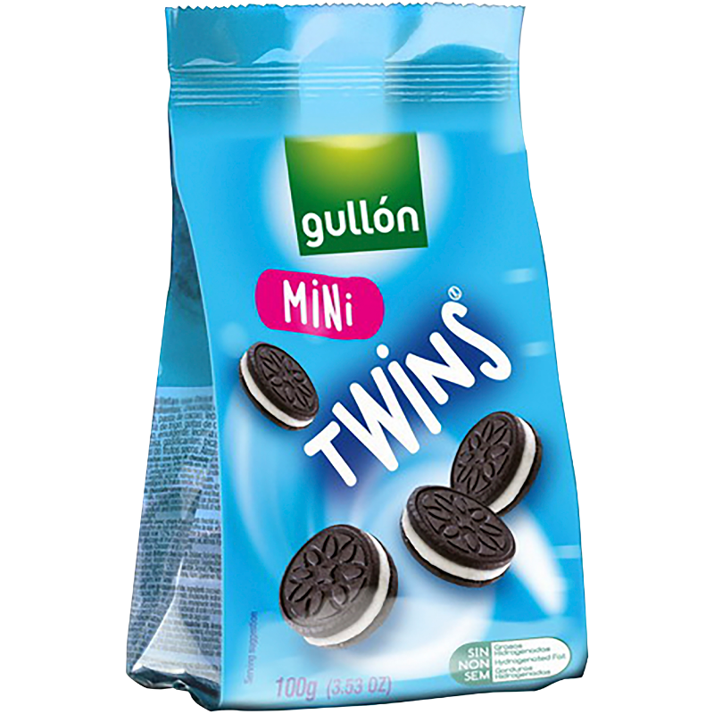 Gullon Mini Twins Vanille Kakaokiks M. Creme (100 g)