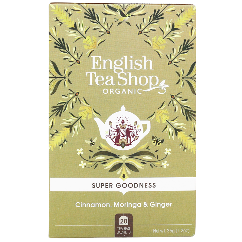 English Tea Shop Cinnamon, Moringa & Ginger Ø (20 breve)
