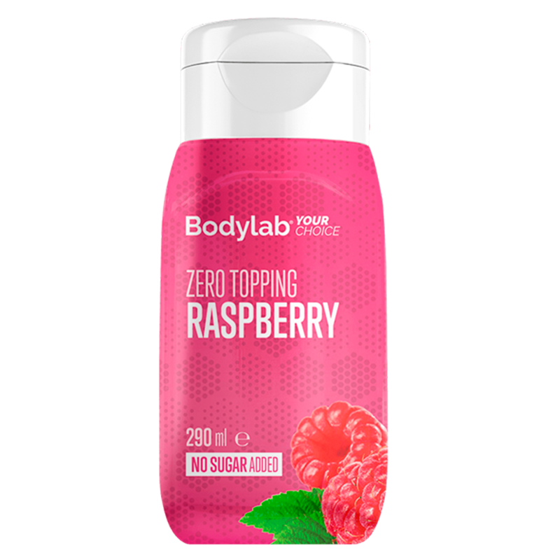 Bodylab Zero Topping - Hindbær (290 ml)