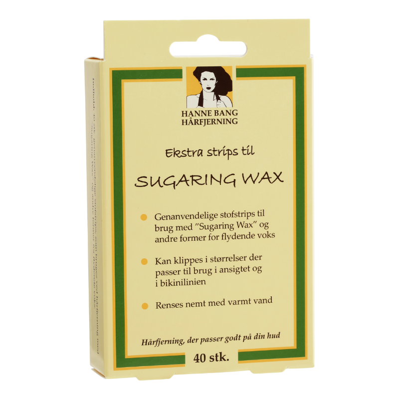 Hanne Bang Ekstra Strips Til Sugaring Wax (40 stk)