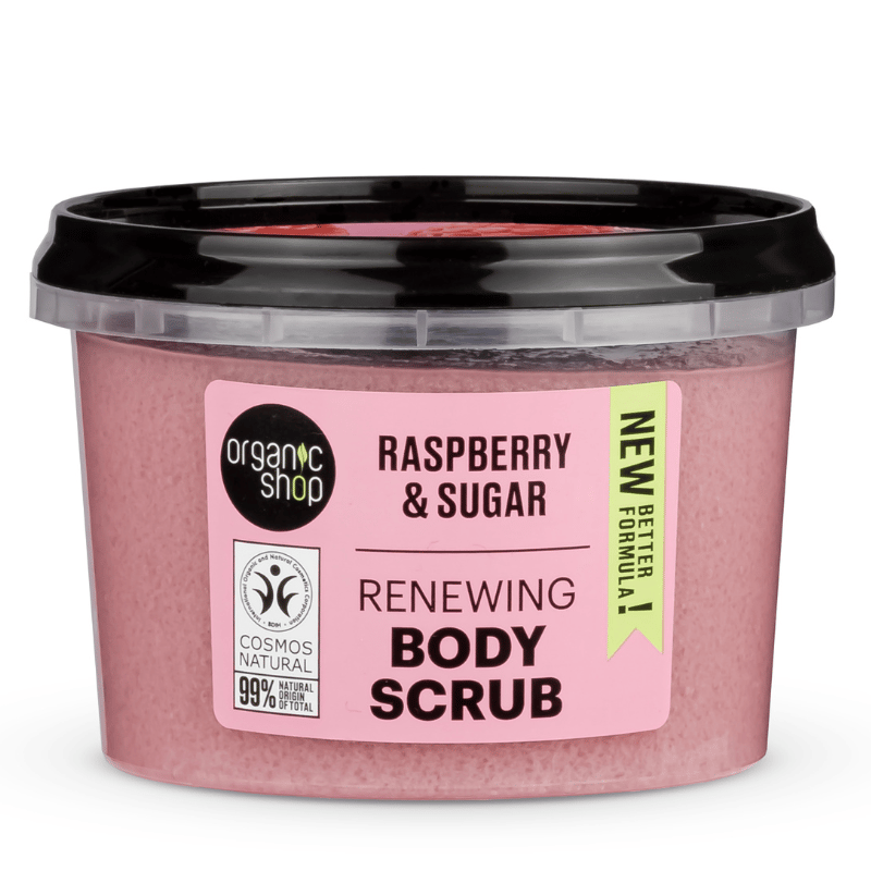 Organic Shop Body Scrub Raspberry (250 ml)