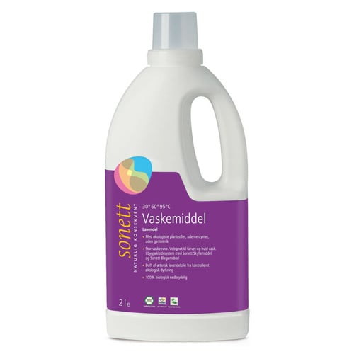 Vaskemiddel Fl Lavendel 2 Ltr Fra Sonett