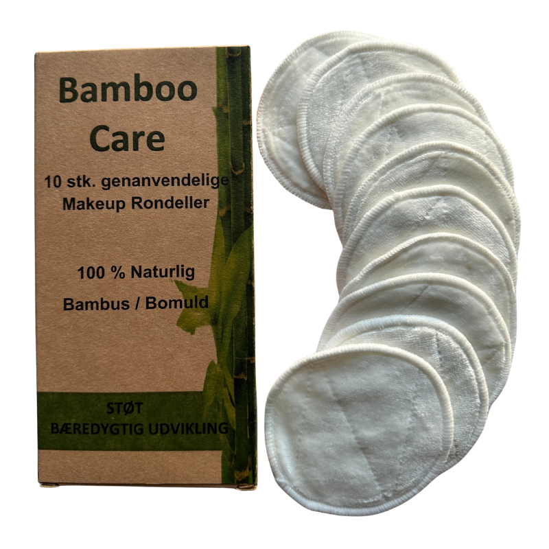 Bamboo Care Rondeller Bambus & Bomuld Genanvendelige 10 stk.