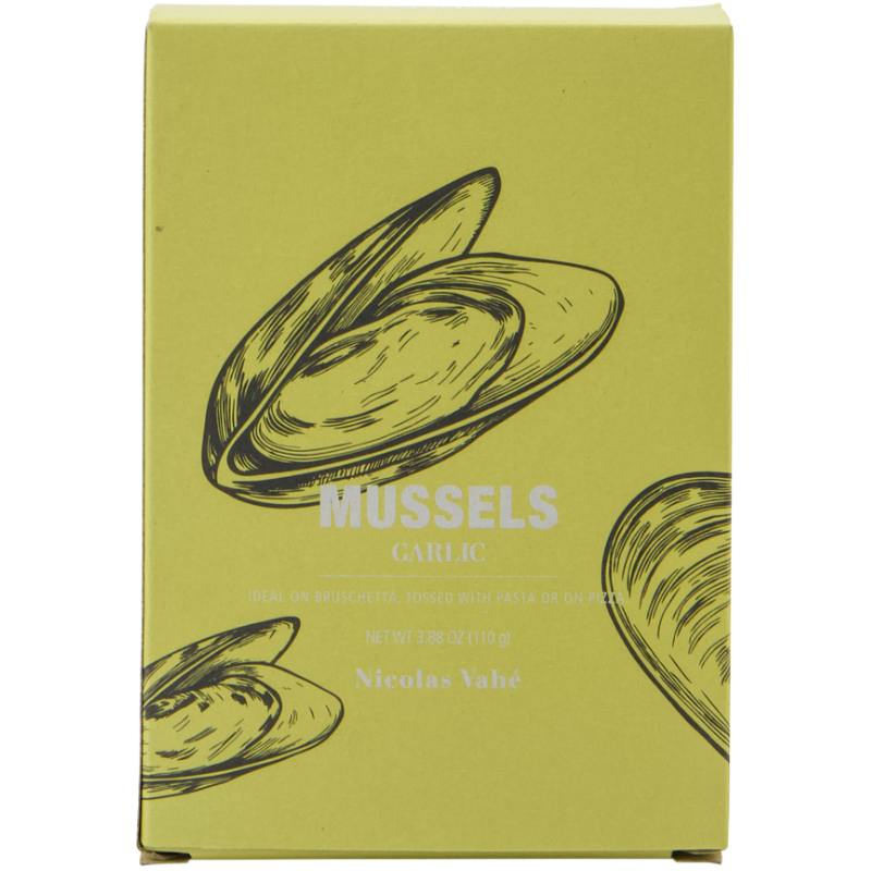 Nicolas Vahé Blåmuslinger Rapeseed Oil & Garlic (110 g)
