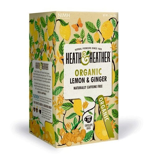 Heath & Heather Lemon & Ginger Ø (20 breve)