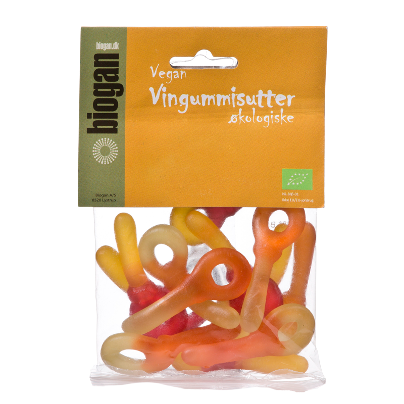 Biogan Vingummi Sutter Ø (75 g)